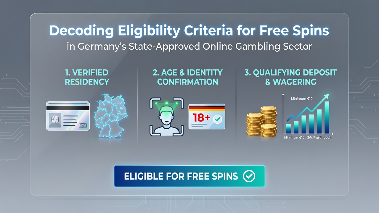 Entschlüsselung der Berechtigungskriterien für Freispiele im staatlich genehmigten Online-Glücksspiel in Deutschland